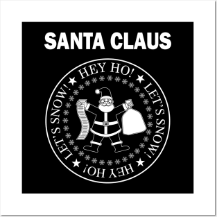 Punk Santa Claus Posters and Art